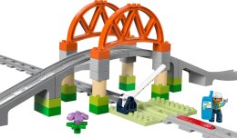 Lego LEGO DUPLO TOWN 10426 Most i tory kolejowe - zestaw rozszerzający