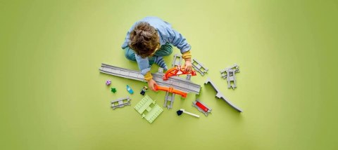 Lego LEGO DUPLO TOWN 10426 Most i tory kolejowe - zestaw rozszerzający