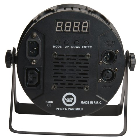 Light4Me LIGHT4ME PENTA PAR 8x12W MKII RGBWA - LED slim