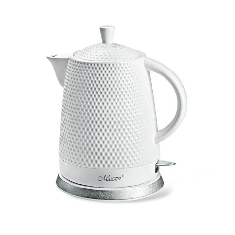 Maestro Czajnik elektryczny ceramiczny 1,5L 1500W MR-069-WHITE MAESTRO