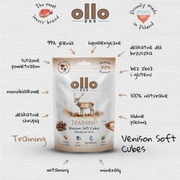 OLLO Ollo Air Dried Training Venison Cubes dla psa 80g