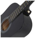 SUPRIMO SUPRIMO CGS1 BK - Gitara klasyczna 4/4 czarna do nauki
