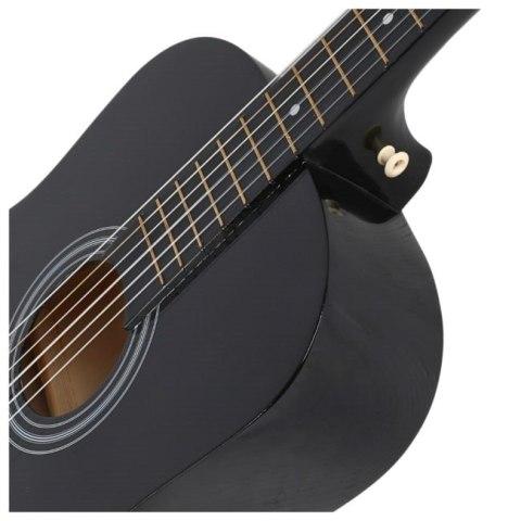 SUPRIMO SUPRIMO CGS1 BK - Gitara klasyczna 4/4 czarna do nauki