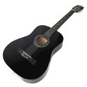 SUPRIMO SUPRIMO CGS3 BK - Gitara klasyczna 4/4 czarna do nauki