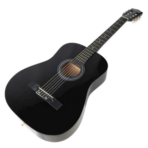 SUPRIMO SUPRIMO CGS3 BK - Gitara klasyczna 4/4 czarna do nauki