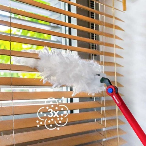 VILEDA Miotełka do kurzu Vileda z długą rączką + 1 wkład Flex&Catch