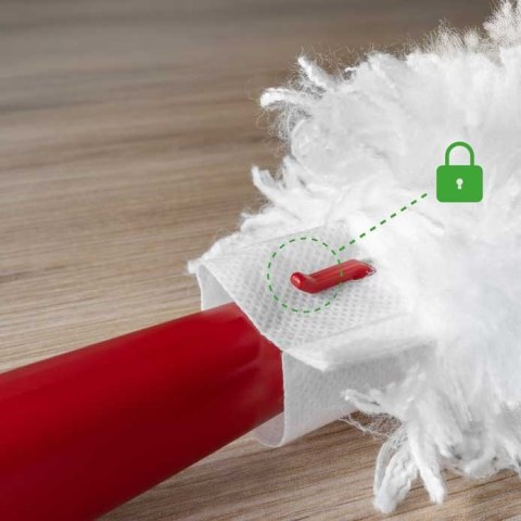 VILEDA Miotełka do kurzu Vileda z krótką rączką + 2 wkłady Flex&Catch