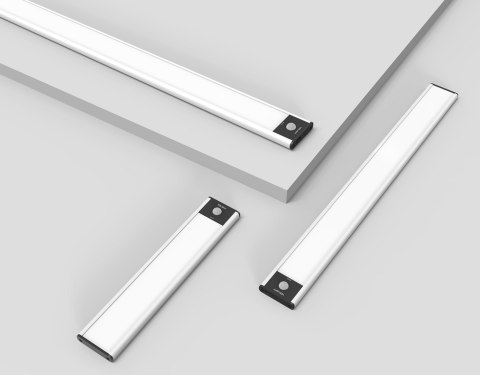 YEELIGHT Lampka podszafkowa z czujnikiem ruchu Yeelight Closet Light 20cm YLCG002 (srebrny, 2700 K)