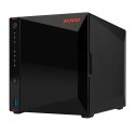 ASUSTOR NAS Asustor AS5404T; Tower; 4x (3.5" SATA HDD/ 2.5" SSD); Intel Celeron N5105; 4GB DDR4 SODIMM (max. 16GB), 2x 2.5GbE  4x M.2 22
