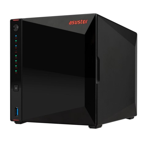 ASUSTOR NAS Asustor AS5404T; Tower; 4x (3.5" SATA HDD/ 2.5" SSD); Intel Celeron N5105; 4GB DDR4 SODIMM (max. 16GB), 2x 2.5GbE  4x M.2 22