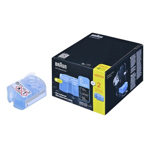Braun Wkład czyszczący do golarek 8-pak CCR6+2 BRAUN