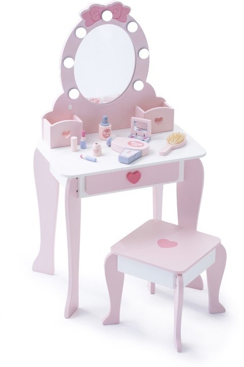 PROMIS PROMIS TOALETKA DREWNIANA Z OŚWIETLENIEM TD05