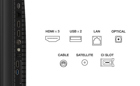TCL Telewizor TCL 55P7K QLED 55'' 4K Ultra HD Google TV Dolby Atmos DVB-T2 Metaliczny