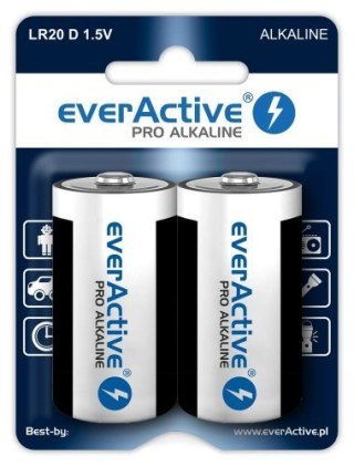 EverActive Zestaw baterii alkaliczne everActive EVLR20-PRO (x 2)