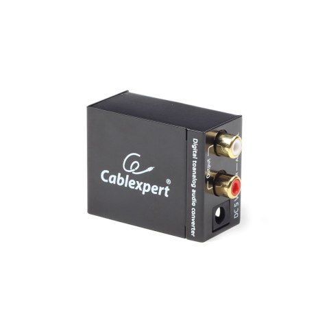 GEMBIRD Adapter GEMBIRD DSC-OPT-RCA-001 (Toslink - RCA ; kolor czarny)