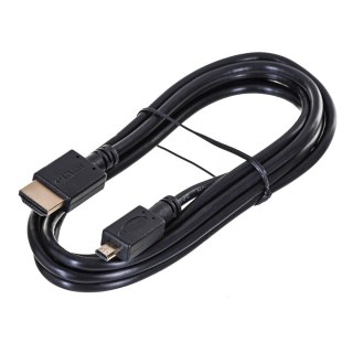 GEMBIRD Kabel GEMBIRD CC-HDMID-6 (HDMI M - Micro HDMI M; 1,8m; kolor czarny)