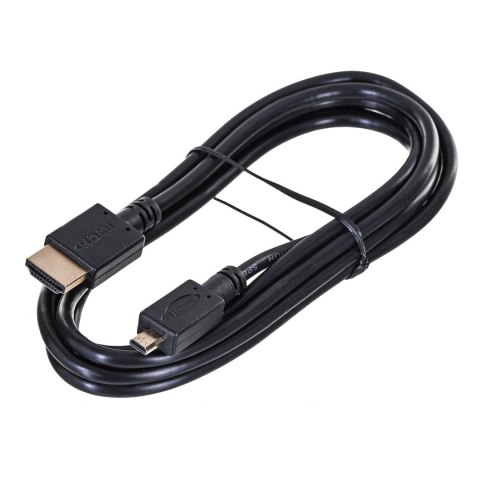 GEMBIRD Kabel GEMBIRD CC-HDMID-6 (HDMI M - Micro HDMI M; 1,8m; kolor czarny)