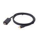 GEMBIRD Kabel GEMBIRD CC-mDP-HDMI-6 (Mini DisplayPort M - HDMI M; 1,8m; kolor czarny)