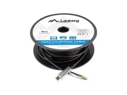 Lanberg LANBERG KABEL HDMI M/M V2.0 40M OPTYCZNY AOC CA-HDMI-20FB-0400-BK