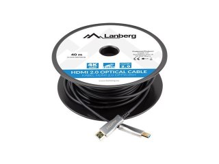 Lanberg LANBERG KABEL HDMI M/M V2.0 40M OPTYCZNY AOC CA-HDMI-20FB-0400-BK