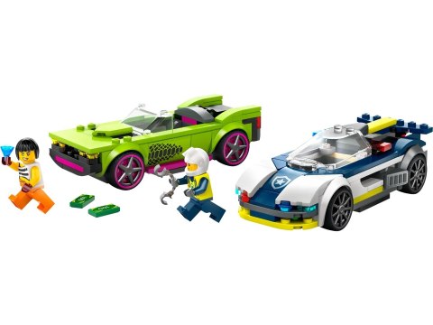 Lego LEGO City 60415 Pościg radiowozu za muscle carem