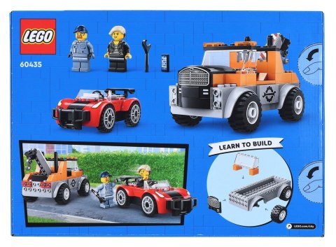 Lego LEGO City 60435 Samochód pomocy drogowej i naprawa sportowego auta