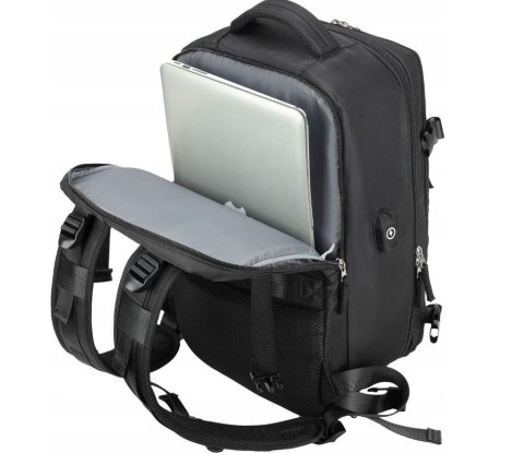 N'OVEEN Plecak Podróżny Kabinowy NOVEEN CTB400 Black 40x20x25