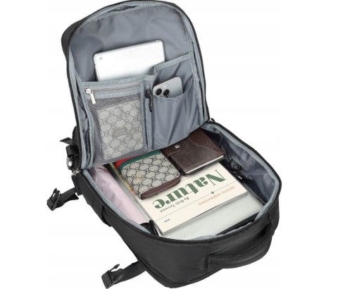 N'OVEEN Plecak Podróżny Kabinowy NOVEEN CTB400 Black 40x20x25