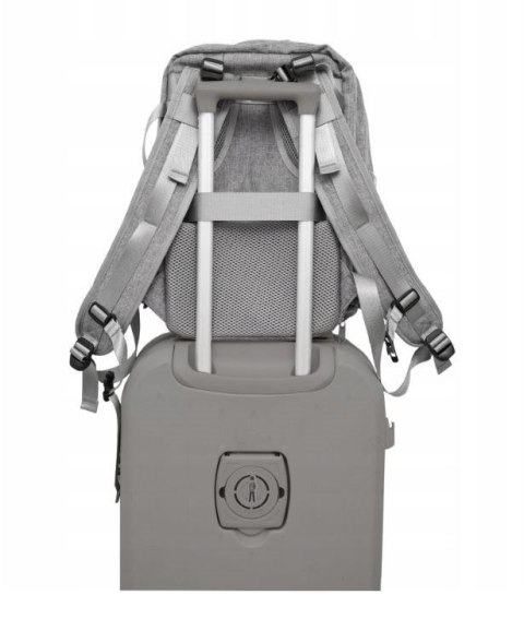 N'OVEEN Plecak Podróżny Kabinowy NOVEEN CTB410 Grey 40x20x25