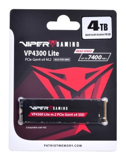 Patriot Memory SSD Patriot Viper VP4300L M.2 PCI-Ex4 NVMe 4TB
