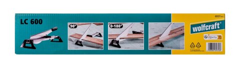 Wolfcraft Gilotyna do paneli Wolfcraft LC 600 laminowane
