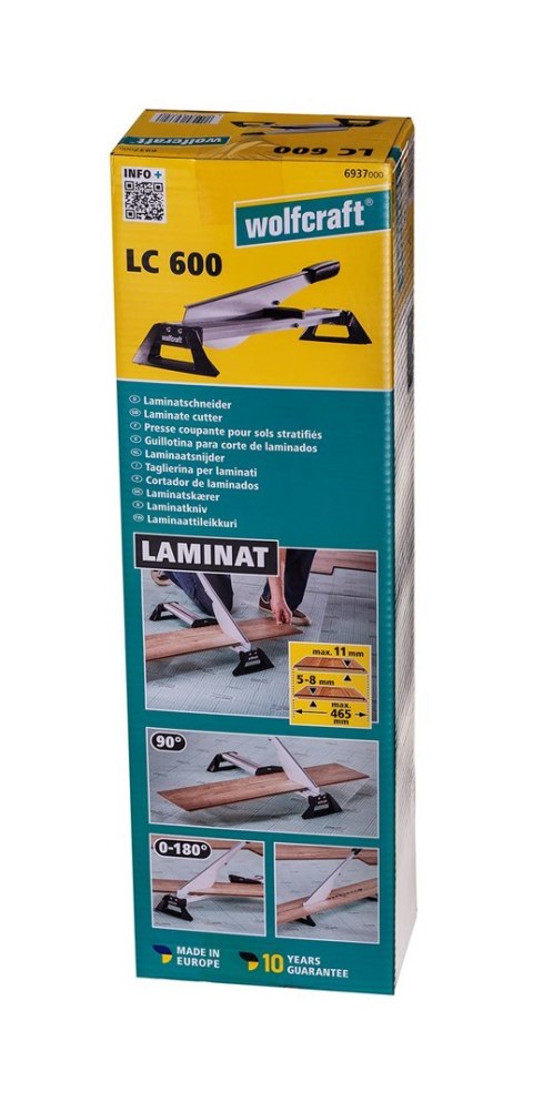 Wolfcraft Gilotyna do paneli Wolfcraft LC 600 laminowane