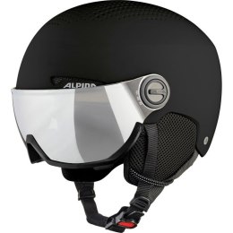 ALPINA Kask narciarski ALPINA ARBER VISOR Q LITE BLACK 54-58