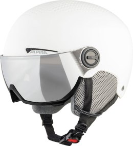 ALPINA Kask narciarski ALPINA ARBER VISOR Q-LITE WHITE 54-58