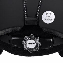 ALPINA Kask narciarski ALPINA ZUPO BLACK MATT 54-58