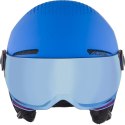 ALPINA Kask narciarski ALPINA ZUPO VISOR Q-LITE BLUE 51-55
