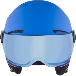 ALPINA Kask narciarski ALPINA ZUPO VISOR Q-LITE BLUE 51-55