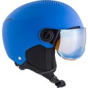 ALPINA Kask narciarski ALPINA ZUPO VISOR Q-LITE BLUE 51-55
