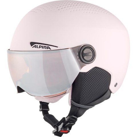 ALPINA Kask narciarski ALPINA ZUPO VISOR Q-LITE ROSE 51-55