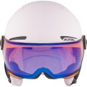ALPINA Kask narciarski ALPINA ZUPO VISOR Q-LITE ROSE 51-55