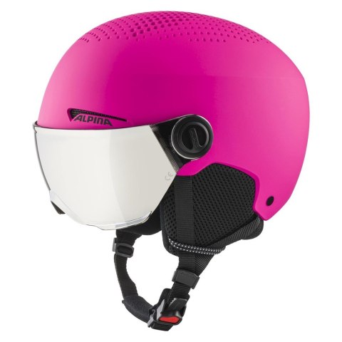 ALPINA Kask zimowy ALPINA ZUPO VISOR Q-Lite pink matt 51-55
