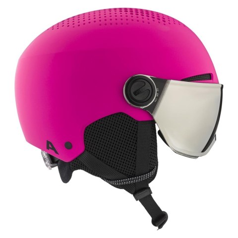 ALPINA Kask zimowy ALPINA ZUPO VISOR Q-Lite pink matt 51-55