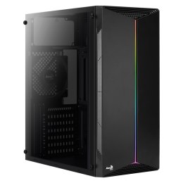 Aerocool Obudowa Aerocool PGS SPLIT A AEROPGSSPLIT-A-BKRGB (ATX, Micro ATX, Mini ITX; kolor czarny) (WYPRZEDAŻ)