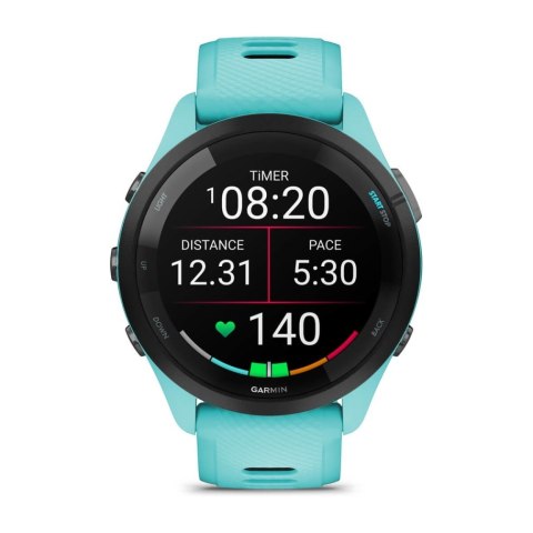 Garmin Zegarek Garmin Forerunner 265 46mm Błękitny