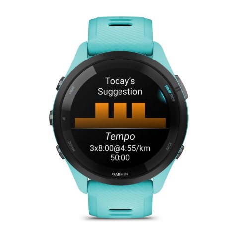 Garmin Zegarek Garmin Forerunner 265 46mm Błękitny
