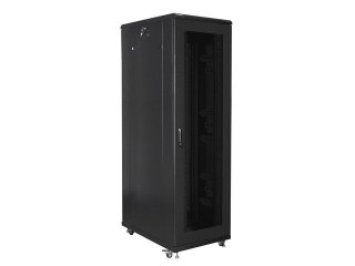 Lanberg LANBERG SZAFA STOJĄCA RACK 19" 42U 800X1000 DRZWI PERFOROWANE CZARNA FF01-8042-23B