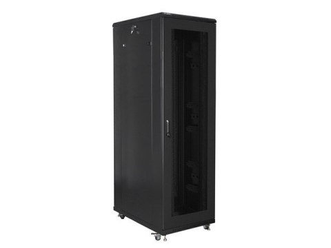 Lanberg LANBERG SZAFA STOJĄCA RACK 19" 42U 800X1000 DRZWI PERFOROWANE CZARNA FF01-8042-23B