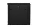 Lanberg Szafa rack Lanberg WF01-6612-10B (12U; 635mm / 600mm / 600 mm; wisząca; Szklane; 19''; kolor czarny)