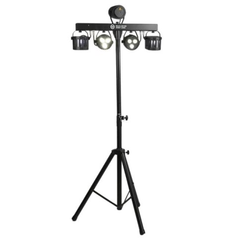 Light4Me LIGHT4ME BELKA LED PAR DERBY LASER - Multiefekt świetlny, zestaw, oświetlenie disco