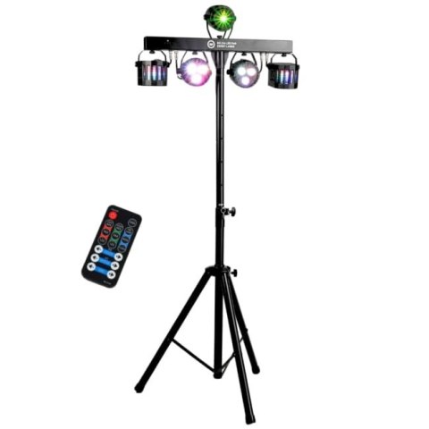 Light4Me LIGHT4ME BELKA LED PAR DERBY LASER - Multiefekt świetlny, zestaw, oświetlenie disco